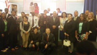 Atef Elbeialy at an Immigrants Workshop event